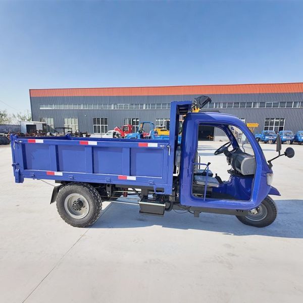 250cc Hybrid 3-Wheel Motorcycle Open Body Air-Cooled Loader Diesel Petrol Fuel Power Cargo