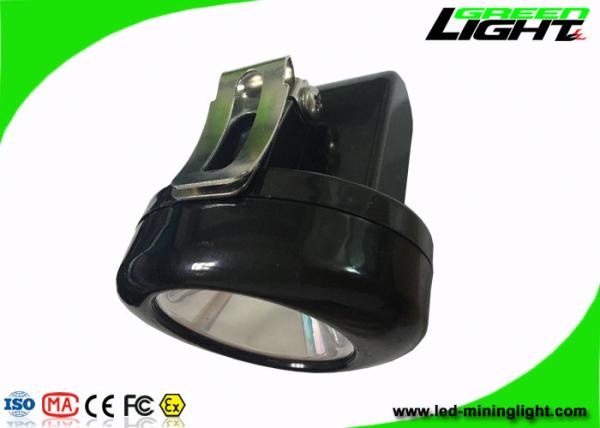 Portable 4000lux IP67 water-proof Miners Cap Lamps Cordless With 2.8Ah 3.7v plug-in charging way