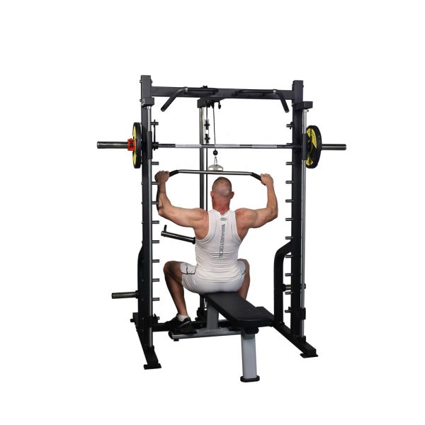 Adjustable Squat Rack Barbell Strength Training Rack Home Gym Commercial Use Fitness Equipment
