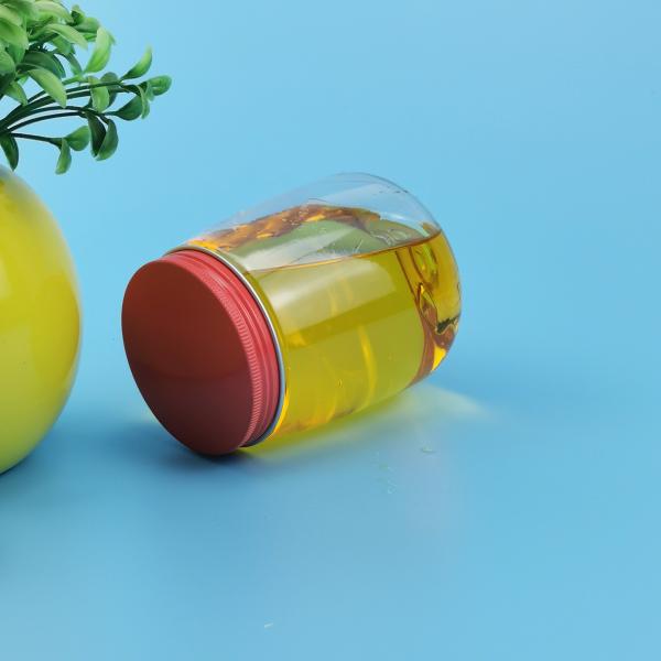 400ml Transparent Plastic Beverage Jar For Soft Drink