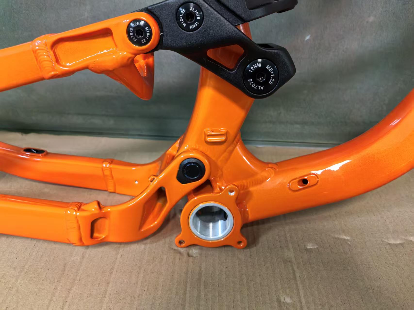 China Wholesale 26er Junior Full Suspension Mountain Bike Frame Bicycle Parts