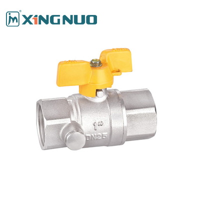 1/2 In Gas Brass Forged Ball Valve