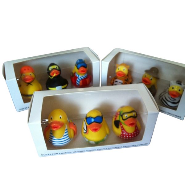 Bath Toy Personalised Rubber Duck Eco - Friendly No Battery Children Gifts