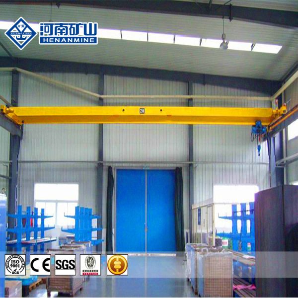 EOT Single Girder Travelling Bridge Crane 20 Tons 30m / Min For Workshop