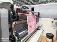 Novos desenhos de tecido de 8 cores não tecidos de folha de papel de polipropileno tecido Bopp Flexo máquina de impressão para fábrica