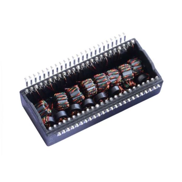 GSC-4807P-R/QT48A03PPデュアル ポート1000BASE-TX POE+の変圧器モジュールLP84810NL