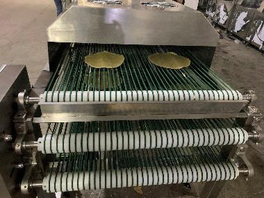 Automatic 10cm - 30cm Dia Tortilla Making Machine Round Shape