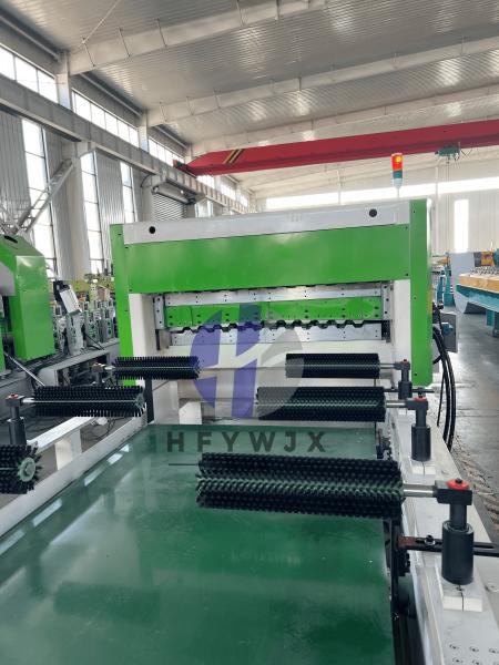 Automatic PLC Controlled C8 C21 Double Layer Roof Forming Machine 350H Steel Frame