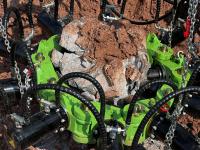 Cortador hidráulico de Rig Part Drill Bits Excavator del triturador de la cabeza de pila de la trituradora KP380 1800m m