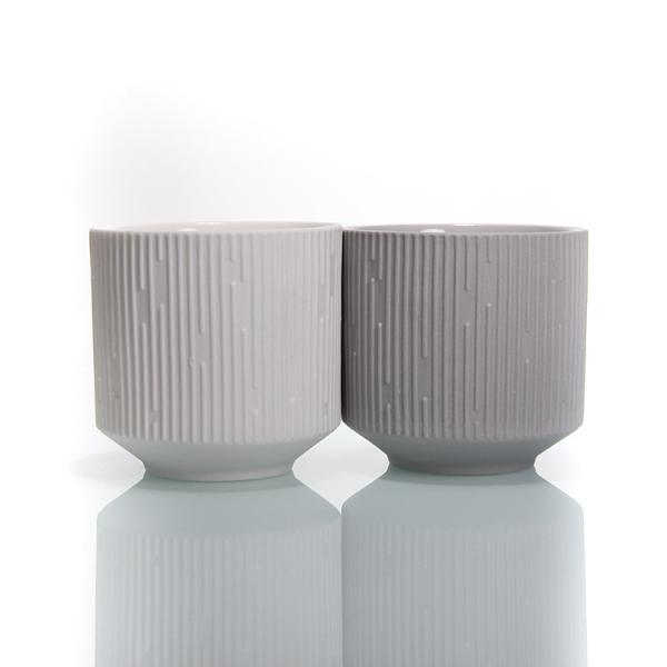 Set of 2 Ceramic Food Jars With Lids Small Porcelain Food Storage Canisters Ceramic Coffee Jars for Cookie Sugar Flour Tea