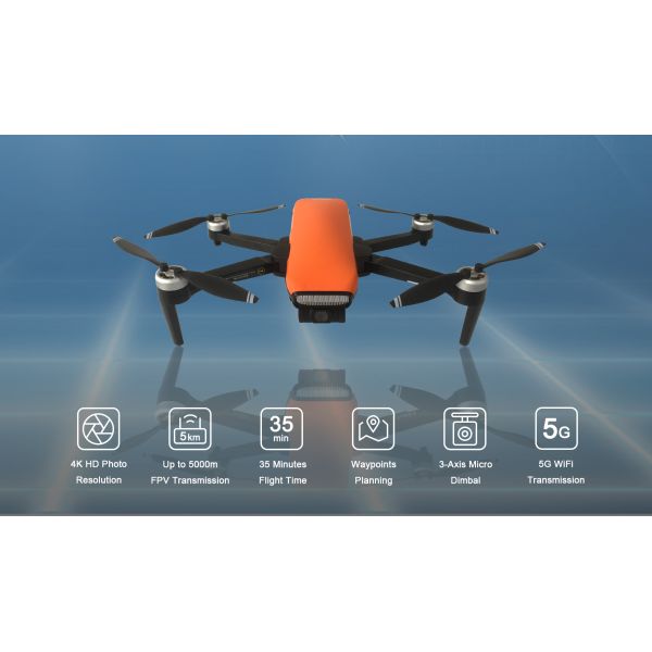 500 Meters 20m/S Aerial Camera Drones , 4K Professional Drone With HD Camera