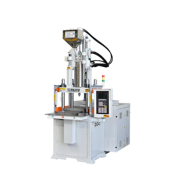 55 Ton Single Slide Vertical Injection Molding Machine For Making Spoon