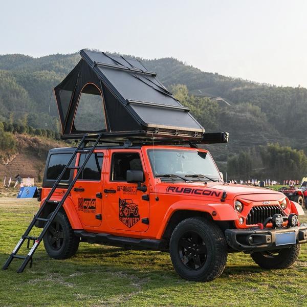 Aluminum Camping Roof Tent for 1 2 Persons 3000mm Waterproof