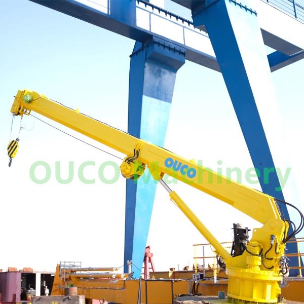 High Efficiency 2T26M Marine Deck Crane Improve Your Overall Productivity