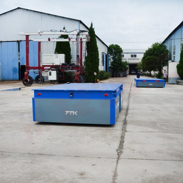 Hydraulic lift 25 Tons Battery Powered Steel Plant Transfer Car