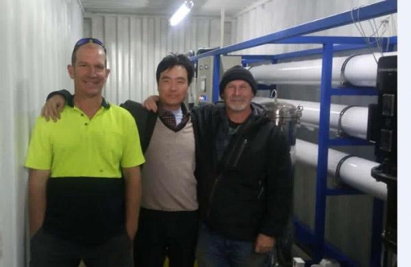 Containerized Bore Hole Salt Water Seawater Desalination Machine Sea Well Water Desalination Machine for Irrigation