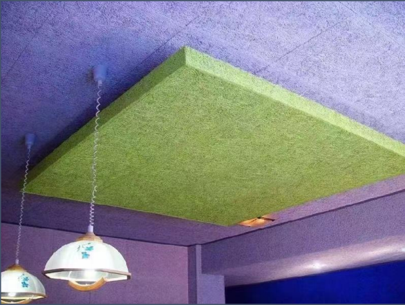 Wood Fiber Sound Absorbing Wall Panels Eco Friendly Soundproofing for Office Theater