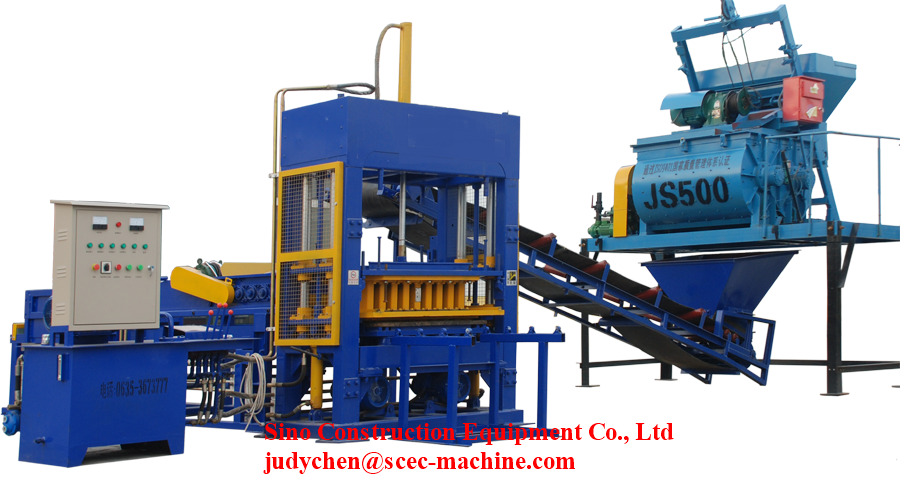 Семи автоматическая машина блока цемента
