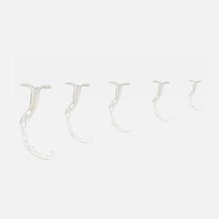 White, 70mm Semi - Rigid Non - Toxic Polythene Berman Airway For Medical Respirators WL1026