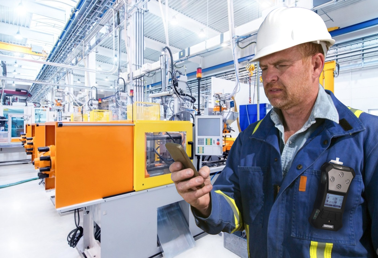 IECEX ATEX аттестовало личный Multi детектор газа для токсических газов Ch4 Co O2его H2s
