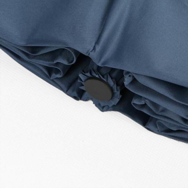 High End Auto Open Close Umbrella With Straight Wooden Handle 94cm Open Diameter