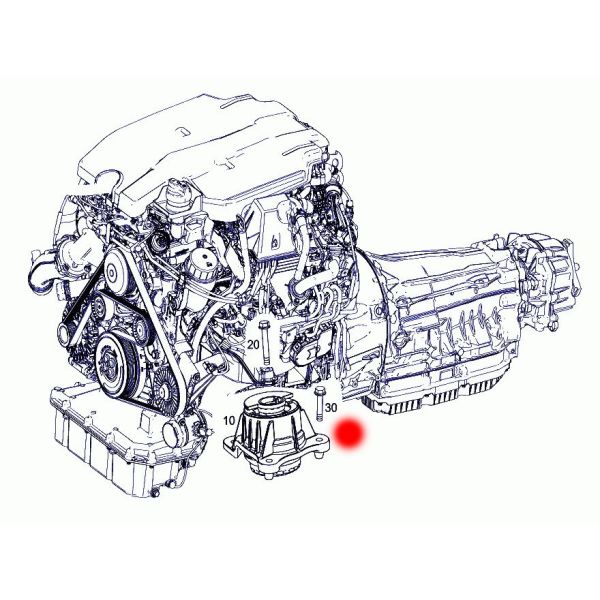 A4472410013 Engine Mount 4472410313 4472410413 For MERCEDES BENZ VITO Van W447