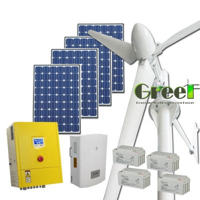 Turbina eólica horizontal da linha central dos locais 10kW das telecomunicações para a exploração agrícola