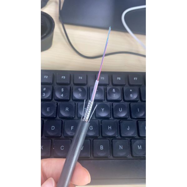 GYXTW 12 Core Aerial Fiber Optic Cable Compact Structure