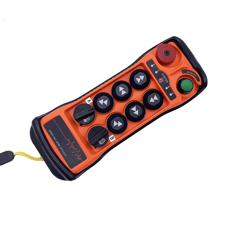 24V DC IP54 Waterproof Industrial Wireless Remote Control for Crane with 100 Meters Signal Distance