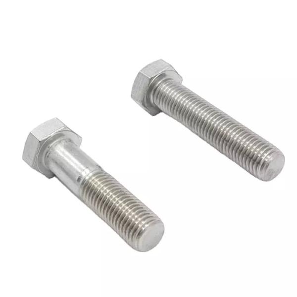 Non Standard Inconel 625 Steel Bolts And Nuts UNS N06625 Fasteners Screws 2.4856 Din 933 Din 931 Hexagonal Bolts