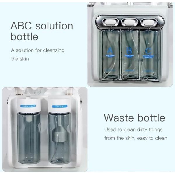 Hydrogen Oxygen Facial Rejuvenation Machine Black / White Color Optional