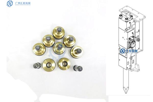Empurrador de Hydraulic Valve Pilot da máquina escavadora de Valve Pusher For DOOSAN do piloto do manche do receptor 10*9.3H