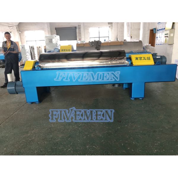 Corp Bioethanol Plant 3200RPM Sedimentation Screw Centrifuge