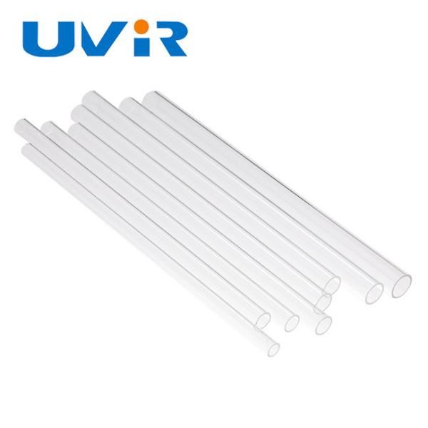 Tubo de cristal de cuarzo transparente para lámpara de calor infrarrojo 5000 horas