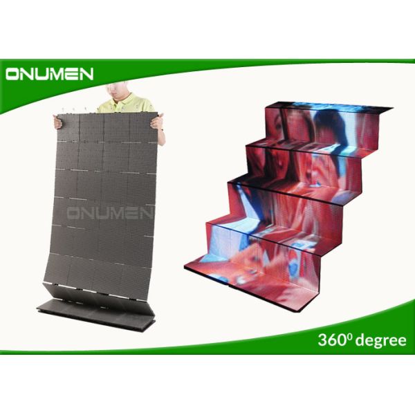 Out door Led Stage Display , rgb Large Flexible Led Screen 4000 nits Brightness