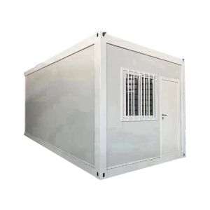 Casa de contenedores plegable prefabricada portátil de 20 pies