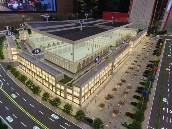 Logistics Distribution Center Scale Model Factory 1:200 Architecture Model