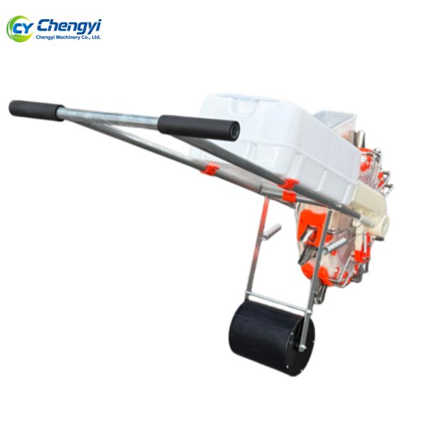 Manual Seeder Machine With Fertilizing Precision Row Dropper Efficient Hand Push Farm Tool