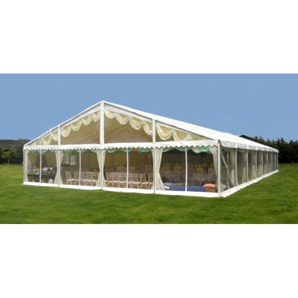 30x50 200 Person Tent Outdoor Lawn Party Decorated Lining Aluminum Alloy Structure