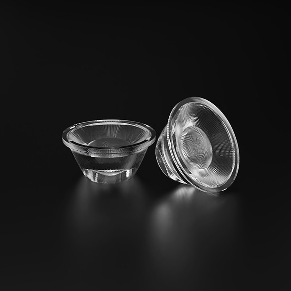 PMMA Material COB Lens with 24° Viewing Angle and 93% Efficiency for Super