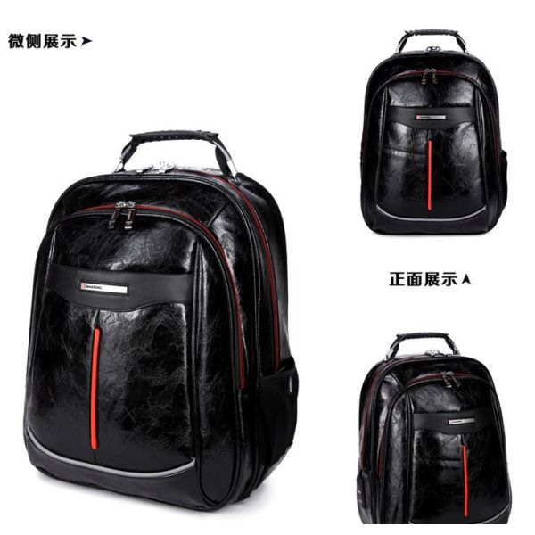 2016 new shoulder bag man pu Pio US College Wind leisure backpack travel bag tide