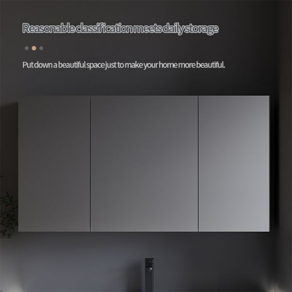 waterproof Slate Bathroom Vanity With Sink And Mirror 42 Inch