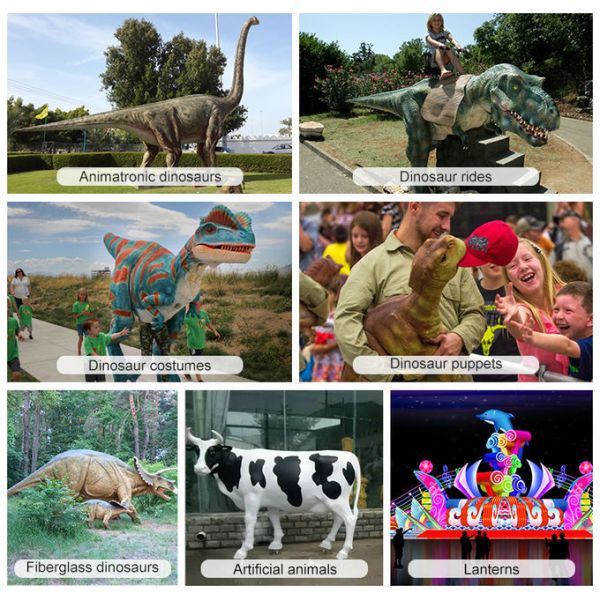 Езда динозавра дистанционного управления механическая Аниматроник с мягкой кожей силиконовой резины