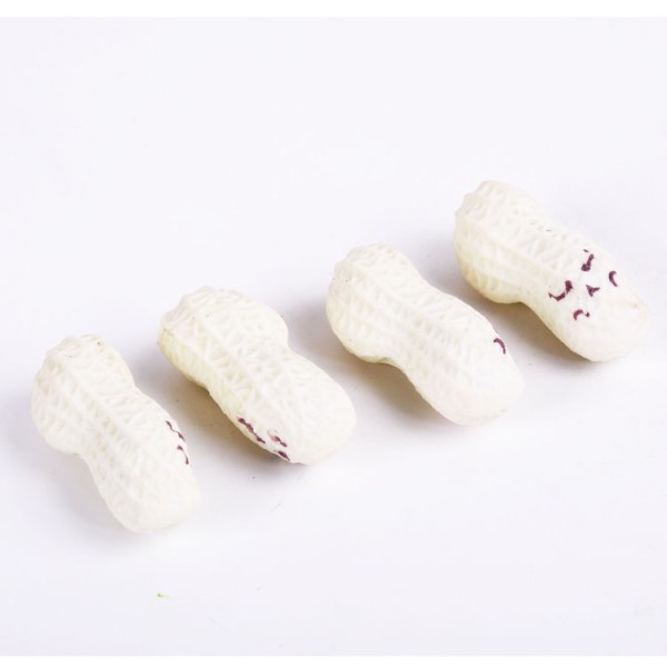 fancy eraser peanut shape promotional mini eraser