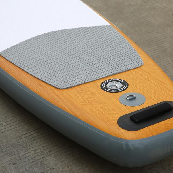 Wood Grain Sup Board Surfboard Adult Stand Up Surfboard Water Ski Water Board Inflatable Paddle Board