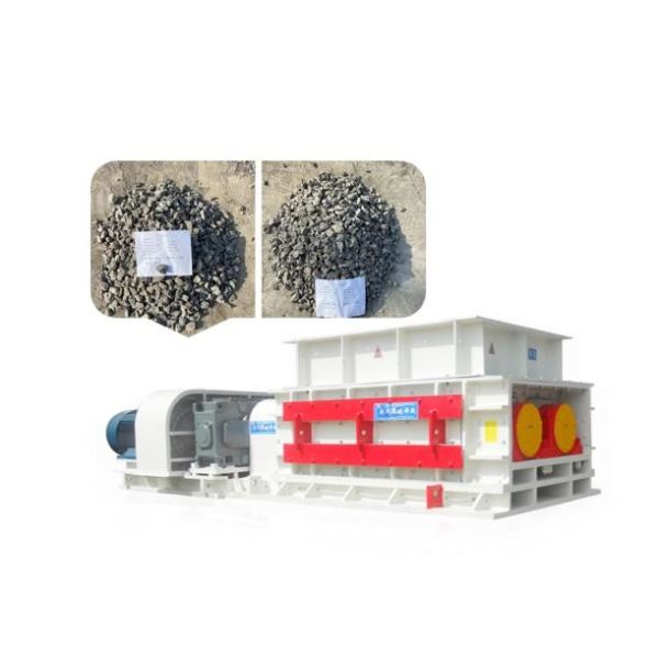 小さい鉱山のための石灰岩の押しつぶすロール粉砕機機械50-100 TPH出力
