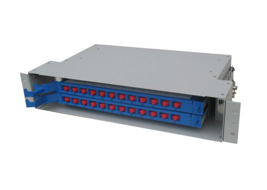 2U Optical Distribution Frame (ODF) Fiber distribution frame with 24core SPCC