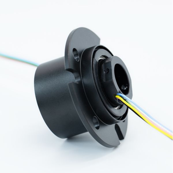 6 Channel Slip Ring for 365 ℉with Flange