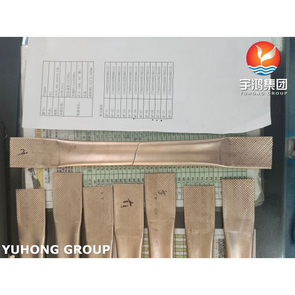ASTM B111 C70600 Seamless 90-10 Copper Nickle Alloy Steel Tube For Water Treatment