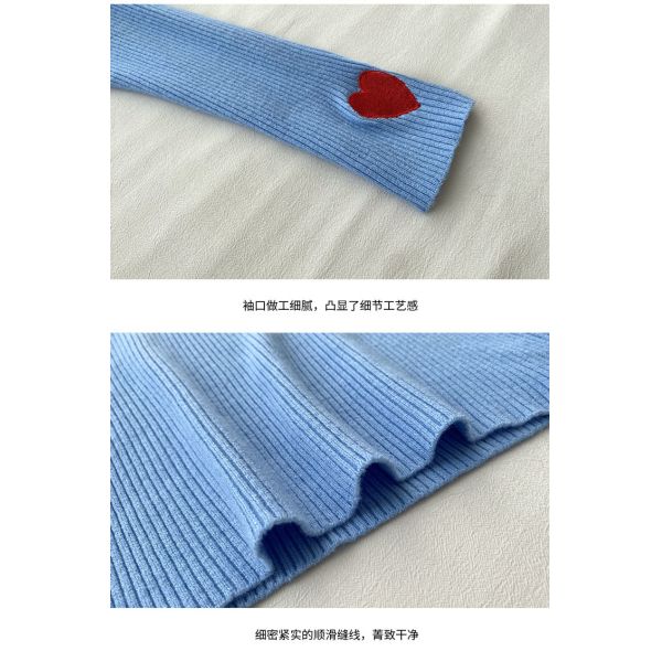 Autumn Winter Women Knit Sweater , High Neck Knit Sweater